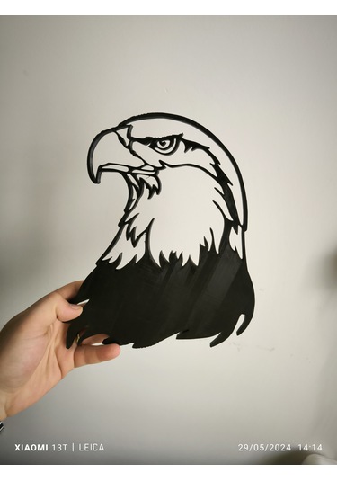 Kartal Duvar Süsü - Dekoratif Modert Duvar Dekoru