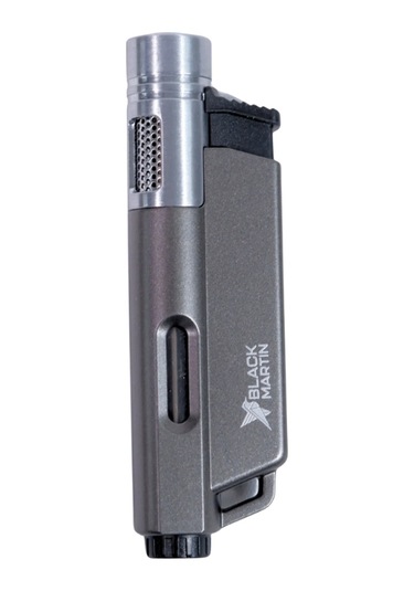 Black Martin Tek Torch Pürmüz Gunmetal Puro Çakmağı - Tr9300