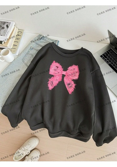 Y2k Yeni Sezon Ssweat Harajuka Kuromi Retro Kod 16-trzksw4654 Gri