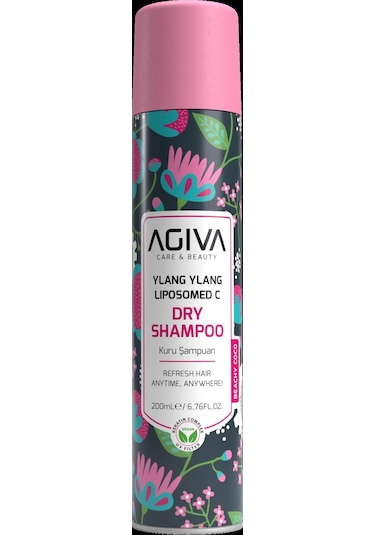 Agiva Ylang Ylang Liposom C Saç Bakım Kuru Şampuan 200 ML
