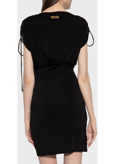 Versace Jeans Couture Bayan Elbise 74hao921 J0049 899 Siyah