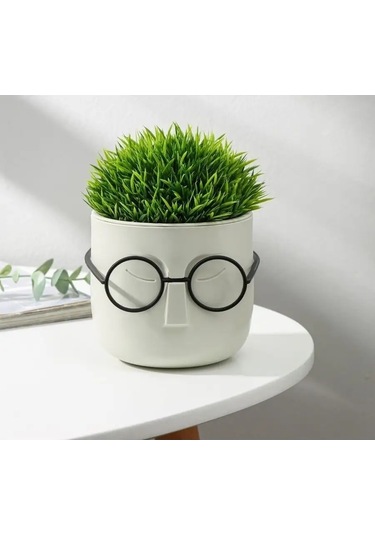 Saburg Çiçek Saksısı 0,65 Litre Saksı Seti 2 Adet Otomatik Sulama Saksı 138199335