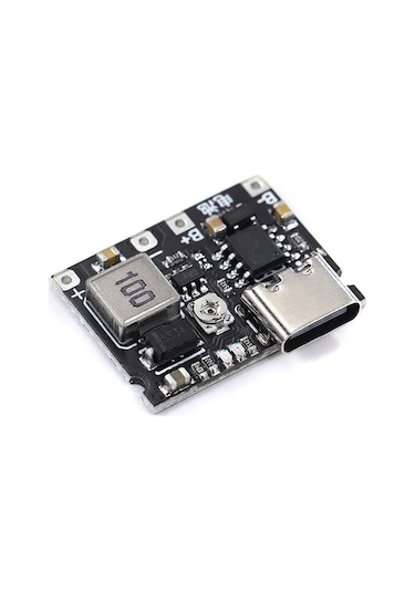 Tp4056 18650 Lityum Pil Şarj Modül Type C Ayarlı Voltaj Yükseltic