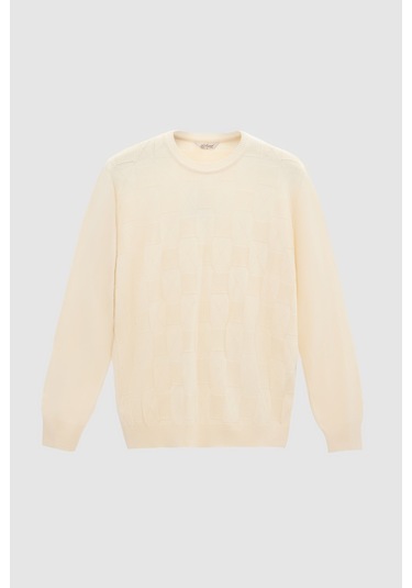 Ds Damat Regular Fit Ekru Kazak 3hc060192001m E01