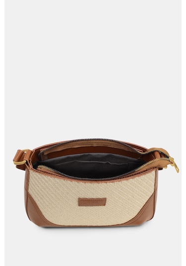 Housebags Doğal Hasır Taba Ayarlanabilir Omuz Askılı Vintage Bag 257 Hasır Taba