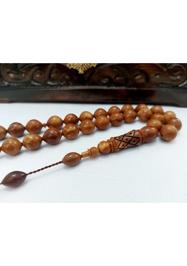 İstanbul Kesim İmame Ve Hitame Kalem İşçilik Kuka Tesbih 12x13