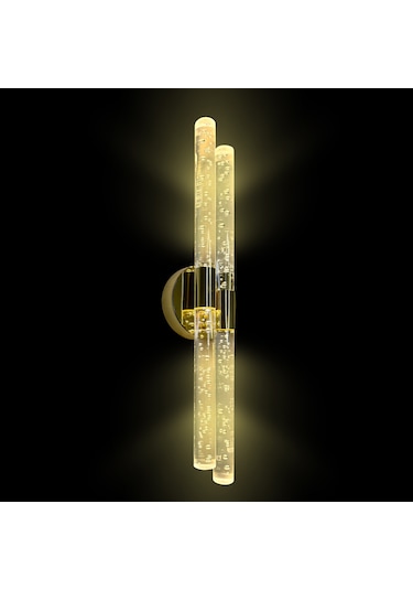 Bubblelight Dubble Şık Modern Aplik Pilli Gold