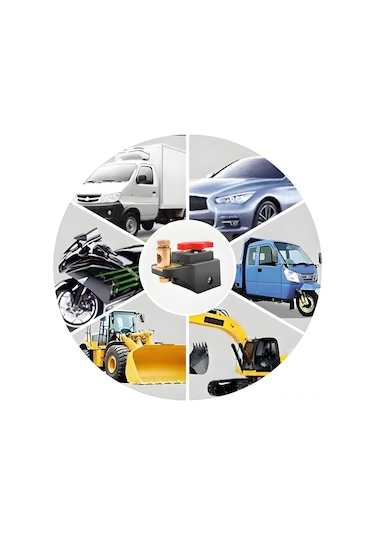 Youmex 12v-24v Akü Kesici Anahtarı - Tek Tıklamayla Güç Kontrolü, Bot, Kara Kamyon, Karavan İçin Üst Montajlı Akıllı Güvenlik Anahtarı