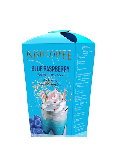 Nish Blue Raspberry Aromalı Toz İçecek 250 Gr 250 G