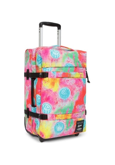 Eastpak Transit'r S Kabin Boy Çekçekli Tekerlekli Valiz 3o9 Çok Renkli