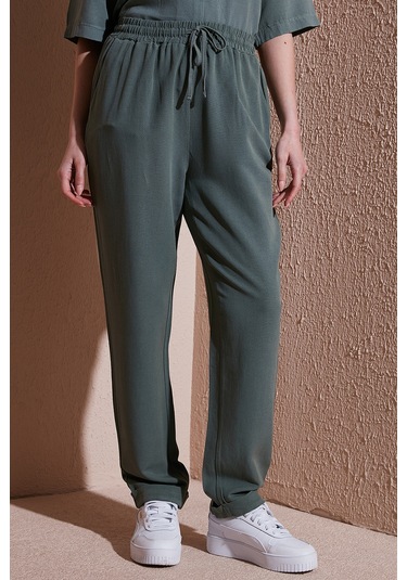 Fashion Friends Bayan Pantolon 25y0550k1 Haki Haki