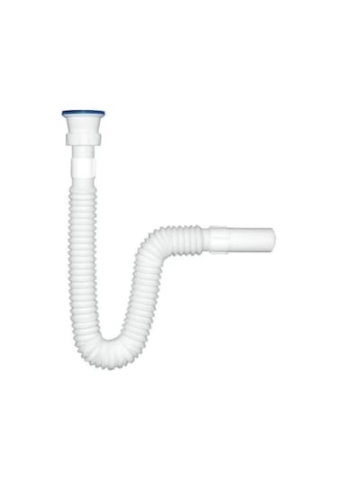 More Home Lüks Körüklü Lavabo Sifonu Gider Borusu Akordiyon Pl...