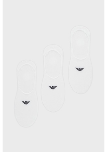 Emporio Armani Erkek Çorap Em000548 Af14446 M0066 Beyaz Emporio Armani Erkek Çorap Em000548 Af14446 M0066 Beyaz