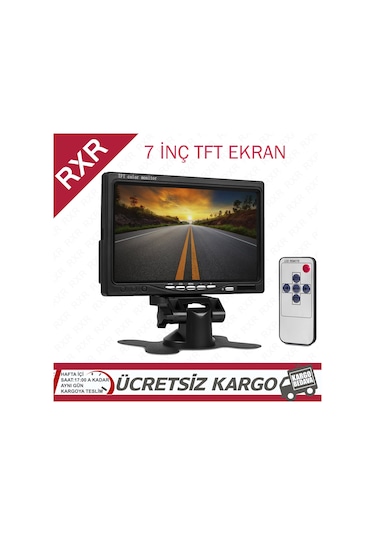 7 İnç Tft Araç İçi Kamera Monitörü