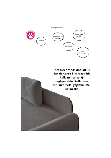 Kagu Corner Flavia Köşe Takımı Kahverengi