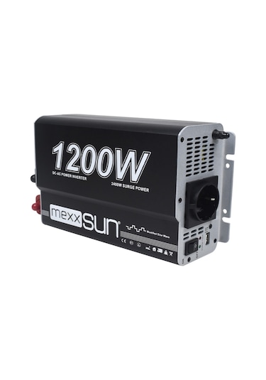 Mexxsun Modifiye Sinüs 12v 1200w İnverter İnvertör