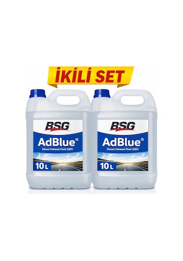 Adblue 10 Lt İkili Set Dizel Egzoz Sıvısı Dpf Toplam 20 L