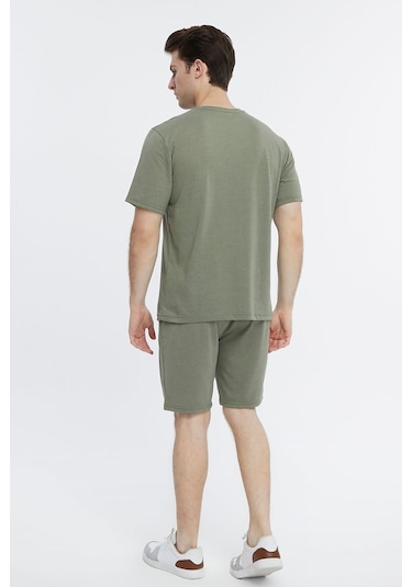 Bella Dossi Erkek Şortlu Takim Sleep Haki