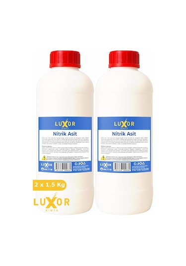 Luxor Kimya Nitrik Asit 1.5 Kg (2'li)