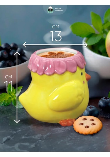 Milye Podarki Çay Ve Kahve İçin Seramik Kupa Hediye 326692674 Gri