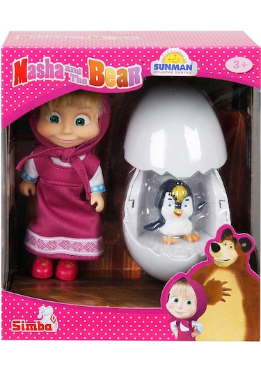 Maşa Ile Koca Ayı Masha Bebek Ve Yumurtadan Çıkan Penguen