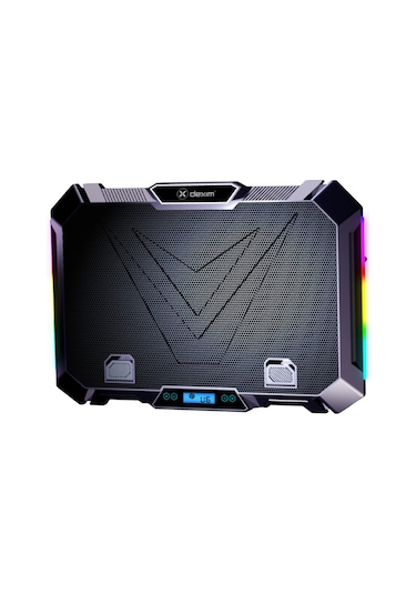 Dexım Dna005 K28 Nb Aks 8 Rgb Fanlı 2xusb Lcd Ekran Telefon Standlı Notebook Soğutucu Stand