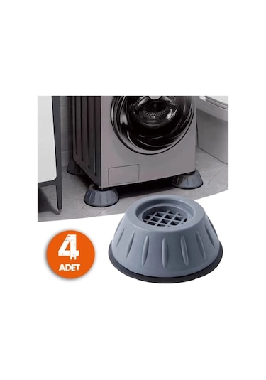 4 Lü Çamaşır Makinesi Titreşim Sallantı Önleyici Engelleyici Ayak - 535984473