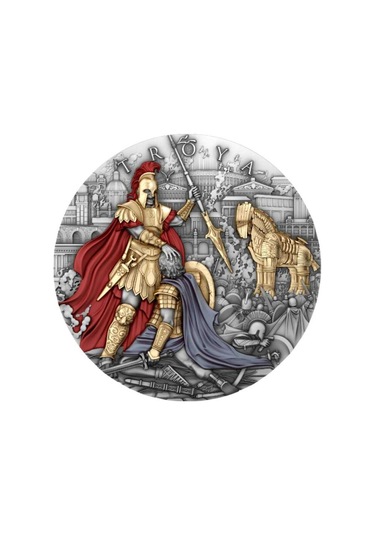 Agakulche Troya Gümüş Sikke Coin