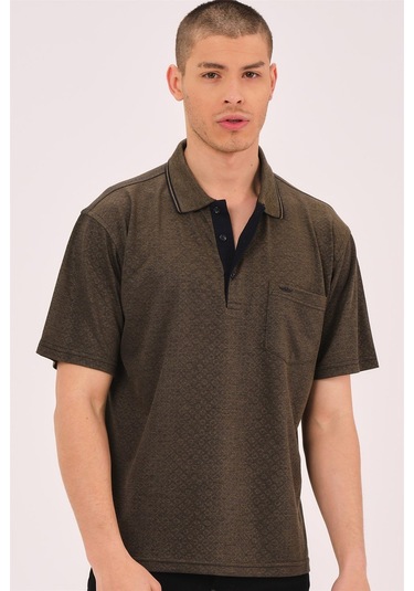 T0732 Dewberry Erkek T-shırt-hardal Hardal