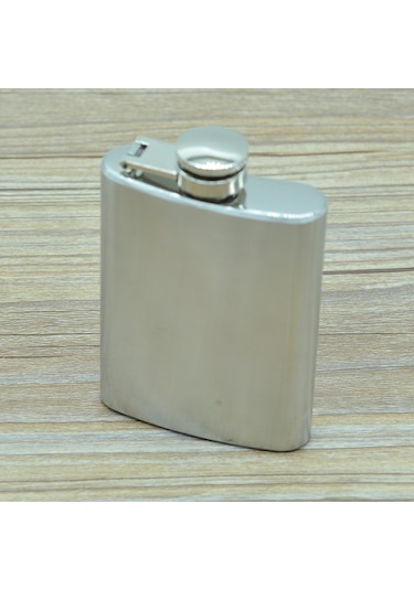 Sones 526ml Paslanmaz Çelik Matara Açık Hava Sporları Düz Likör Matarası Kamp Taşınabilir Aşınmaya Dayanıklı Şarap Tencere Filtreli