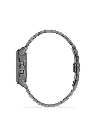 Ms152n-15ss Hislon Kol Saati 43 Mm / Siyah Gri