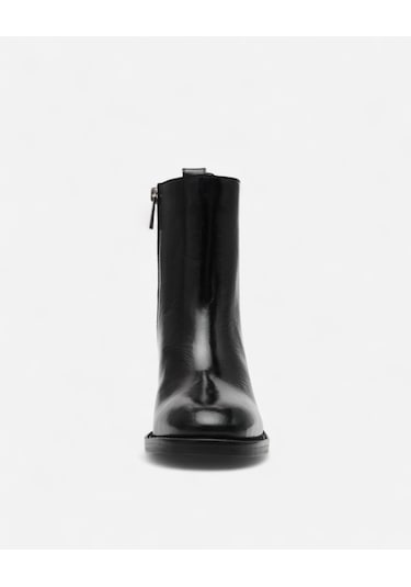 Steve Madden Slender Black Leat Kadın Siyah Topuklu Bot Slender Steve Madden Slender Black Leat Kadın Siyah Topuklu Bot Slender