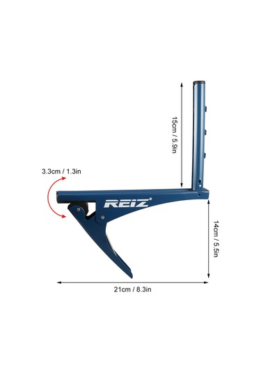 Ranyeek Tenis Masası Ağı Ve İki Mavi Sırtlı Klips Seti - Kolay Kurulum, Dayanıklı Poliester Ağ, 177cm Genişlik, Spor Ve Antrenman İçin