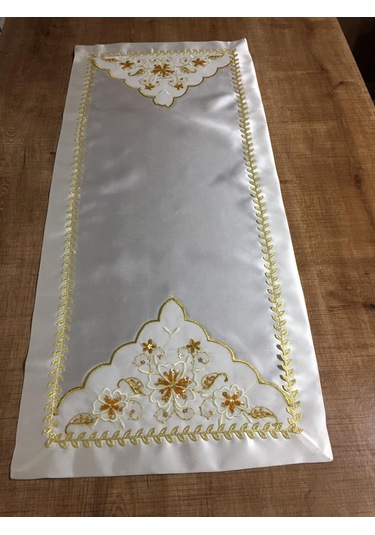 Gelin Damat Boncuklu Gold Altın Çeyiz Bohça