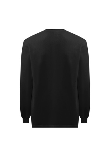 Sanford O Yaka Basic Sweatsırt Siyah