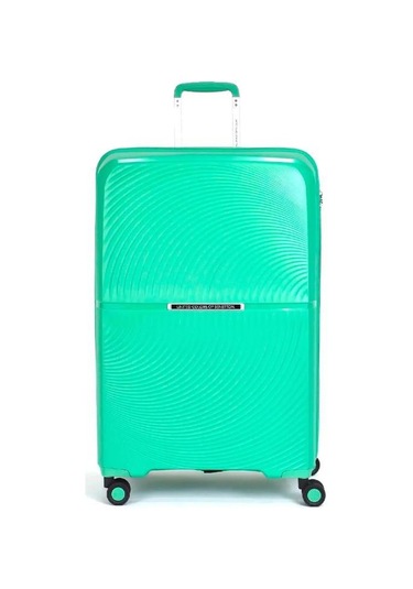 Benetton Trolley Valiz Yeşil Büyük Boy 14bnt2000-01-ysl