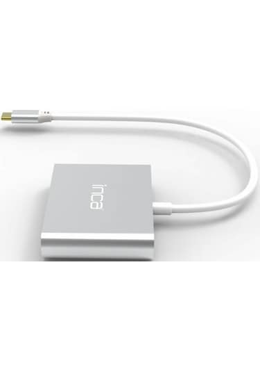 Inca Itpc-04t Tip-c Hdmi+usb3.0+pd 100w Çevirici Giriş:usb Type-c Çıkış:hdmi+usb3.0+pd