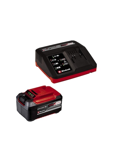 Einhell 18V 5,2 Ah & 4A Fastcharger Akü & Şarj Cihazı - 4512114