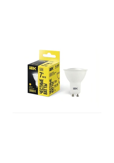 Iek Gu10 Led Ampul 7w 3000k Sıcak Işık 5 Adet 210498219