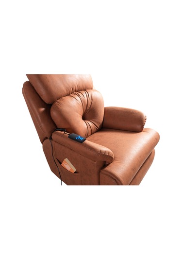 Alen Motorlu Koltuk Rehome Sinema Koltuğu 85x97x110 Cm Kiremit