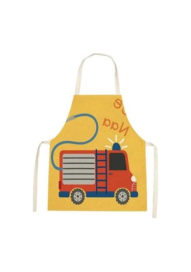 Ulzyvf Yemek Stil Sarı Pişirme Pişirme Önlüğü Hediyeleri Çocuk Çocuk 4-kişiselleştirilmiş Tj Sarı
