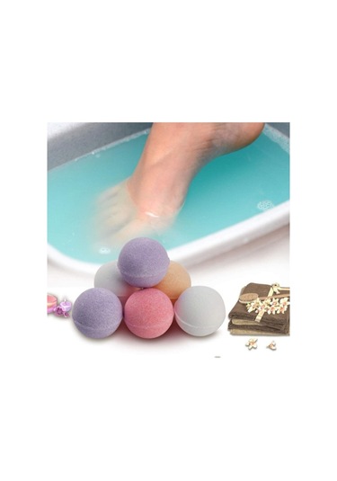 Banyo Bombası, Nem Topu, Banyo Nem Topu Pedikür Ve Manikür Nem Bombası 75 Gr 6 Lı