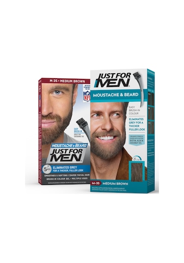 Just For Men Sakal Ve Bıyık Boyası Orta Kahverengi M - 35 Orta Kahverengi