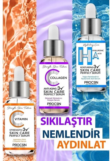 Procsın Üçlü Serum Paketi