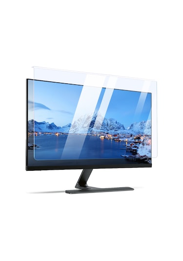 Mufunye 17.3 İnç Monitör Ekran Koruyucu, Mavi Işık Ve Uv Engelleyici, Asma Tipi Göz Koruyucu Film