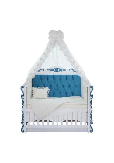 Setaymobilya Beşik, Payitaht Mdf Sallanan Beşik + Uyku Seti - Setay