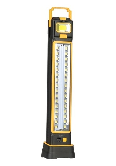 Xuweiwei 1 Sarı Çok Fonksiyonlu Şarj Edilebilir 6 Işık Modlu Güneş Şarjlı Taşınabilir Acil Kamp Çadırı Çalışma Lambası El Feneri