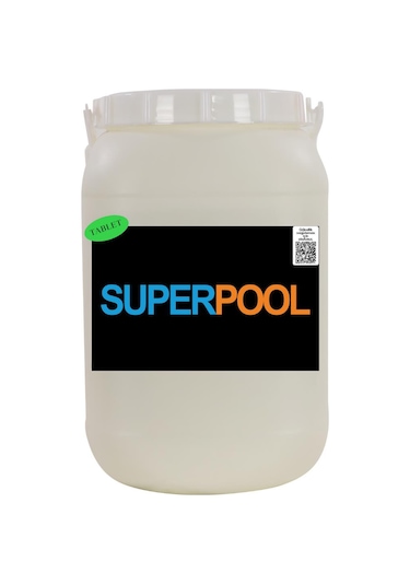 SPP Superpool Superchlor 90 TB %90 Tablet Klor 25 KG Havuz Kimyasalı