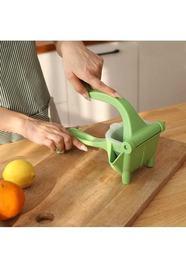 Pazly Cbtx Ev Plastik Buz Sıkacağı, Bar Çay Dükkanı İçin El Sıkacağı Manuel Ezilmiş Çok Renkli