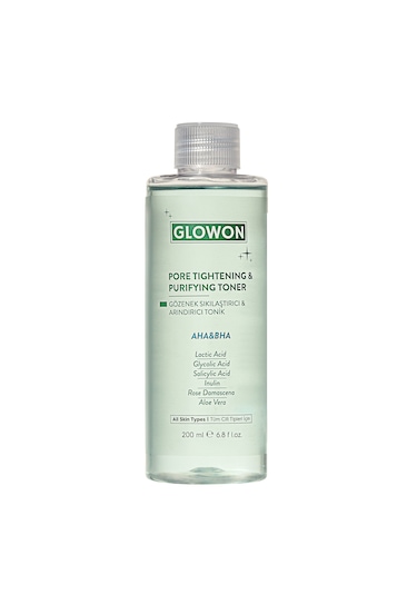 Glowon Aha-Bha Gözenek Sıkılaştırıcı ve Arındırıcı Tonik 200 ML